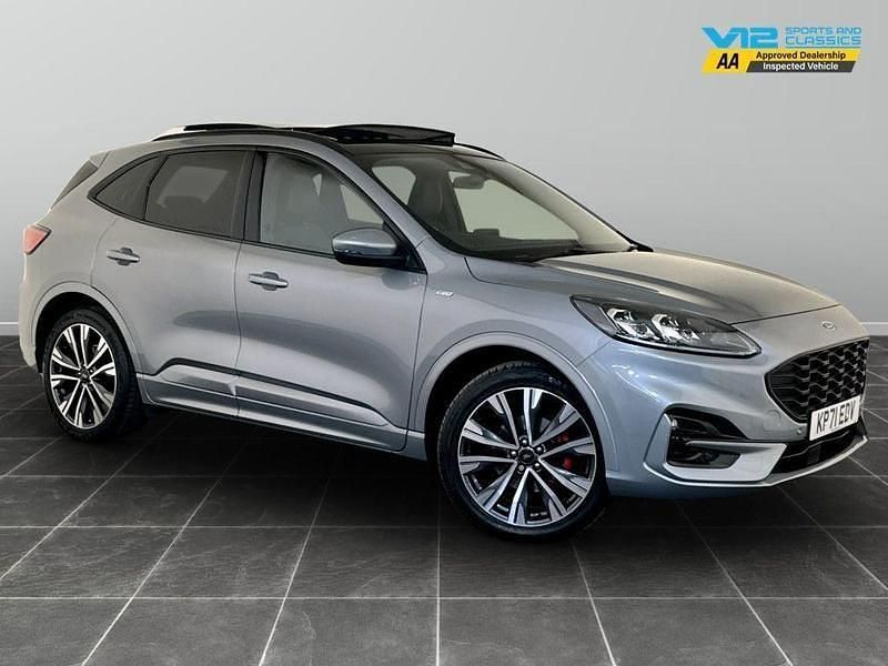 Silver Used 2021 Ford Kuga ST-Line X SUV | £18,995 (Fair price) - Image 1/2