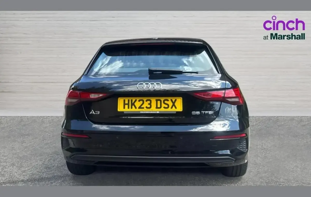 Used Audi A3 147 HP (108 kW) 2023 Black Sedan