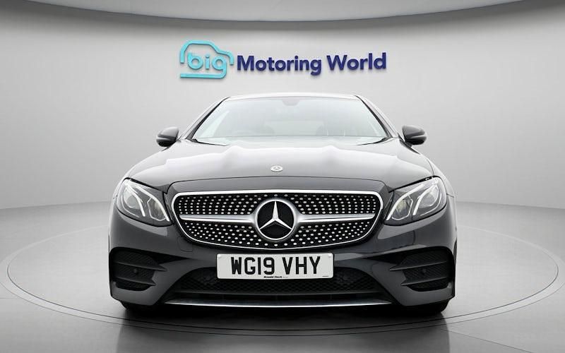 Used Mercedes E220 AMG line 194 HP (142 kW) 2019 Black Coupe