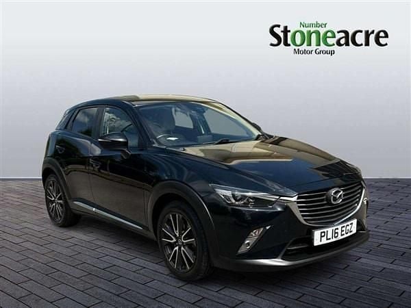 Black Used 2016 Mazda CX-3 Inclusive SUV | £7,995 (Fair price) - Image 1/4