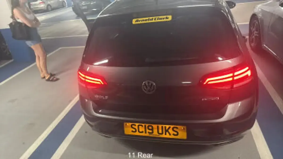 Used VW Golf VII Match 130 HP (95 kW) 2019 Grey Hatchback