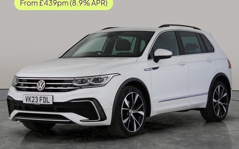 Used VW Tiguan R-line 150 HP (110 kW) 2023 White SUV