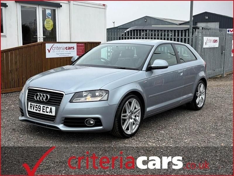 Silver Used 2009 Audi A3 S-Line Hatchback | £6,999 (Fair price) - Image 1/3