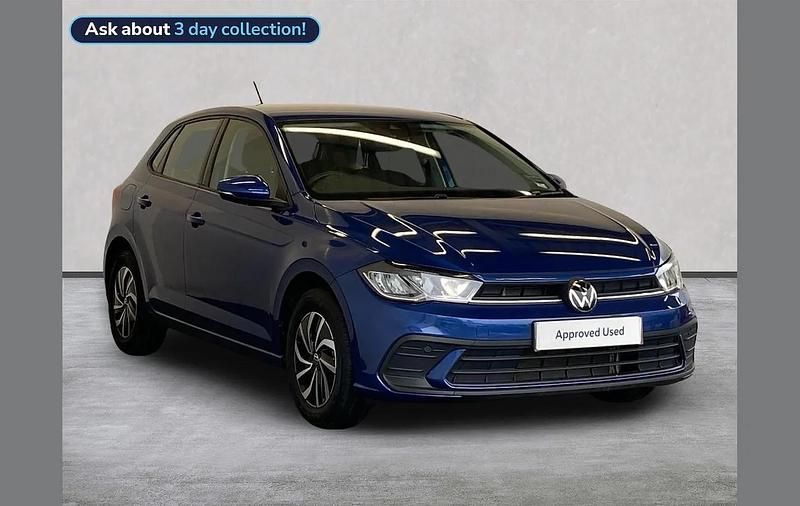 Blue Used 2024 VW Polo Life Hatchback | £19,505 (Fair price) - Image 1/4