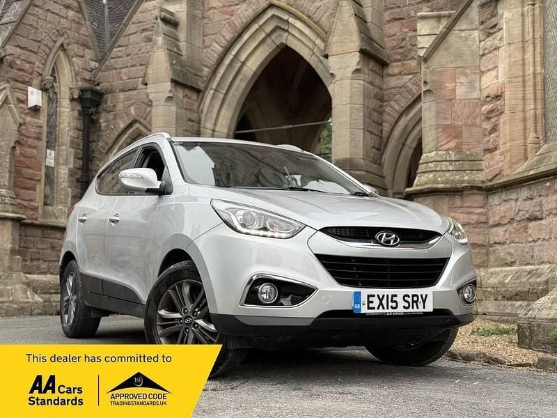 Silver Used 2015 Hyundai ix35 SE SUV | £4,995 (Good price) - Image 1/4