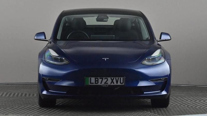 Used Tesla Model 3 Long Range AWD 258 kW (351 HP) 2022 Blue Sedan