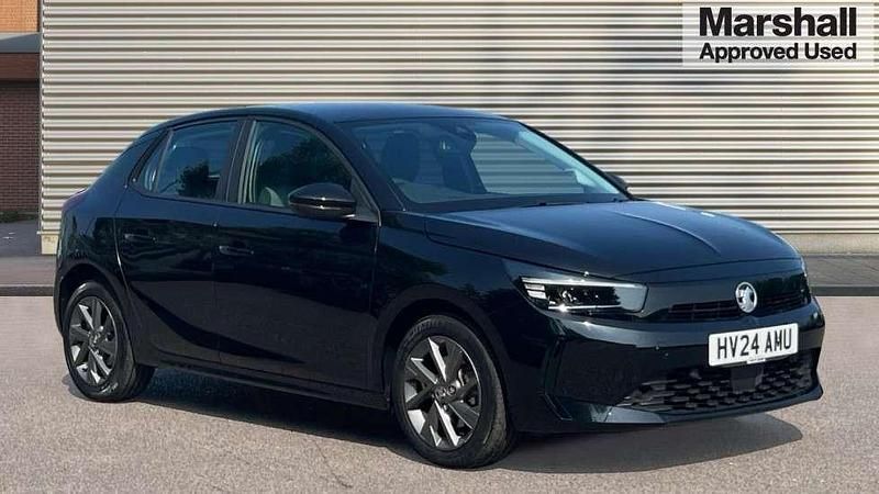 Black Used 2024 Vauxhall Corsa Design Edition Hatchback | £14,820 (Good price) - Image 1/4