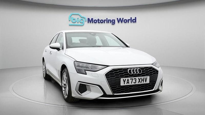 Used Audi A3 Sport 150 HP (110 kW) 2023 White Sedan