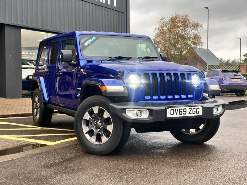 Used Jeep Wrangler Sahara 270 HP (198 kW) 2019 Blue SUV