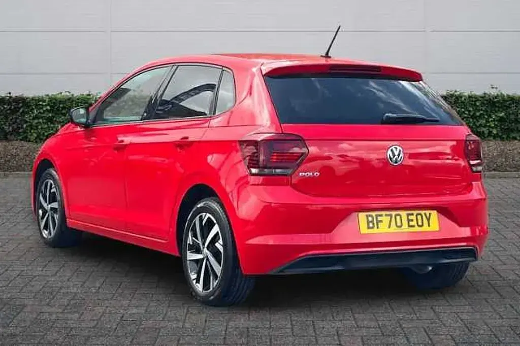 Used VW Polo Beats 80 HP (58 kW) 2020 Red Hatchback