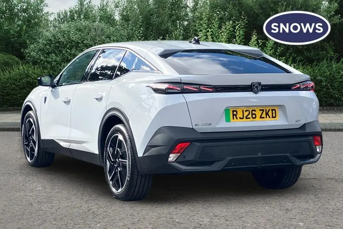 New Peugeot e-408 GT 152 kW (207 HP) 2026 White SUV
