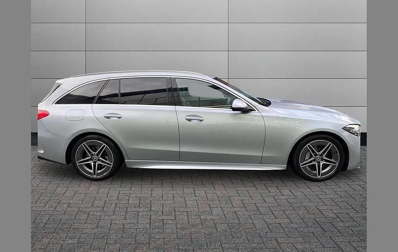 Used Mercedes C200 AMG line 200 HP (147 kW) 2022 Silver Estate
