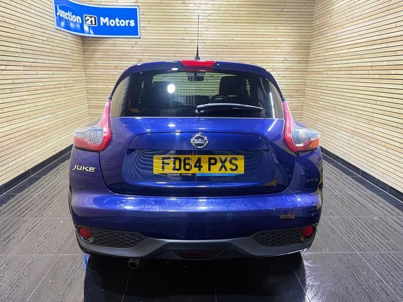 Used Nissan Juke Acenta Premium 117 HP (86 kW) 2014 Blue SUV