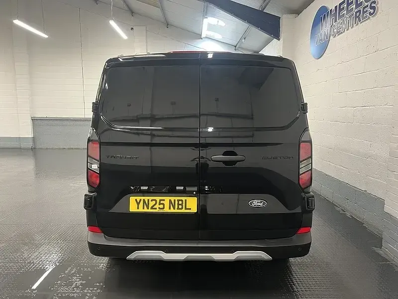Used Ford Transit Custom S 136 HP (100 kW) 2025 Black Van