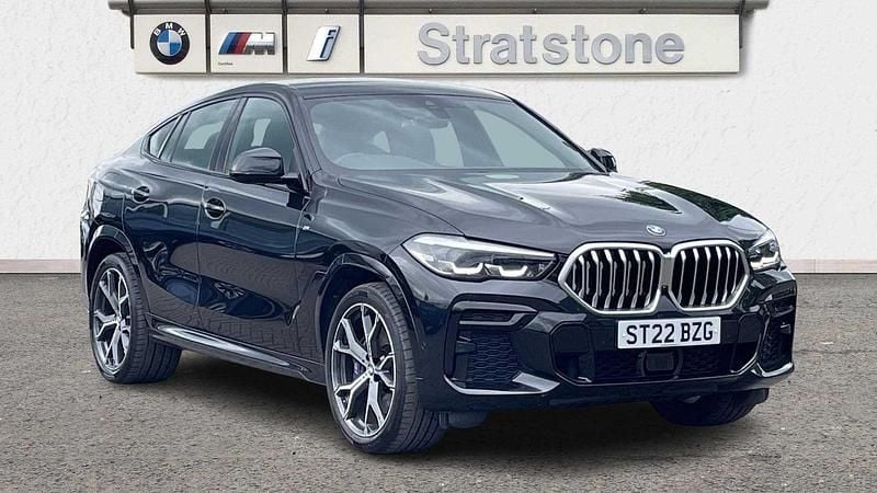 Black Used 2022 BMW X6 M Sport SUV | £43,750 (Super price) - Image 1/3