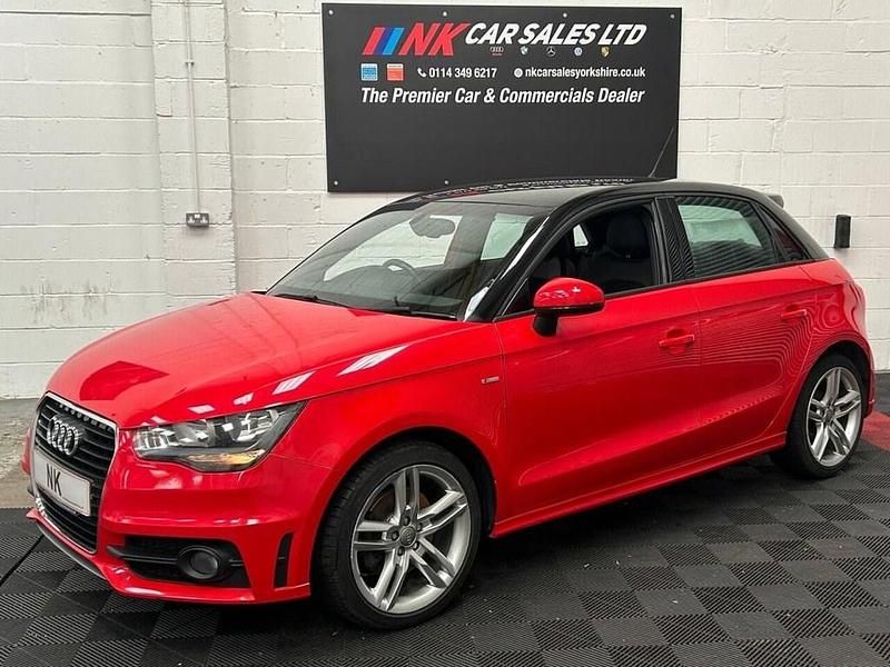 Used Audi A1 Sportback S-Line 122 HP (89 kW) 2014 Red Hatchback