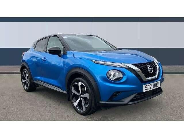Blue Used 2021 Nissan Juke Tekna SUV | £14,699 (Fair price) - Image 1/4