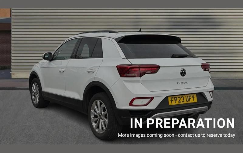 Used VW T-Roc Life 150 HP (110 kW) 2023 White SUV