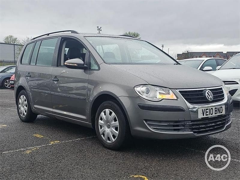 Used VW Touran S 105 HP (77 kW) 2010 Grey MPV