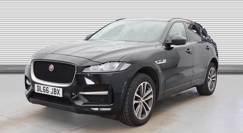 Black Used 2016 Jaguar F-Pace R-Sport SUV | £10,750 (Fair price) - Image 1/4