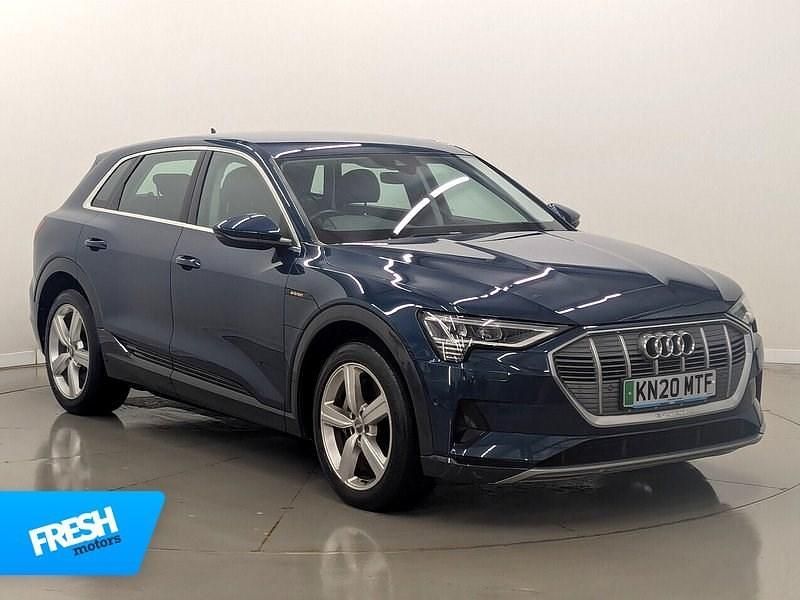 Blue Used 2020 Audi e-tron Advanced SUV | £16,499 (Good price) - Image 1/4