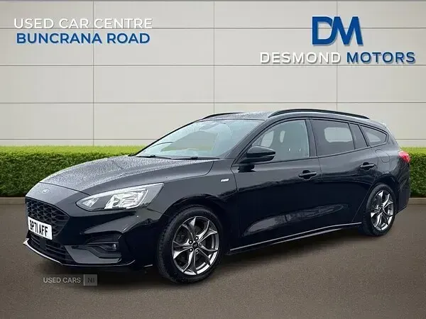 Used Ford Focus ST-Line 123 HP (90 kW) 2022 Black Estate