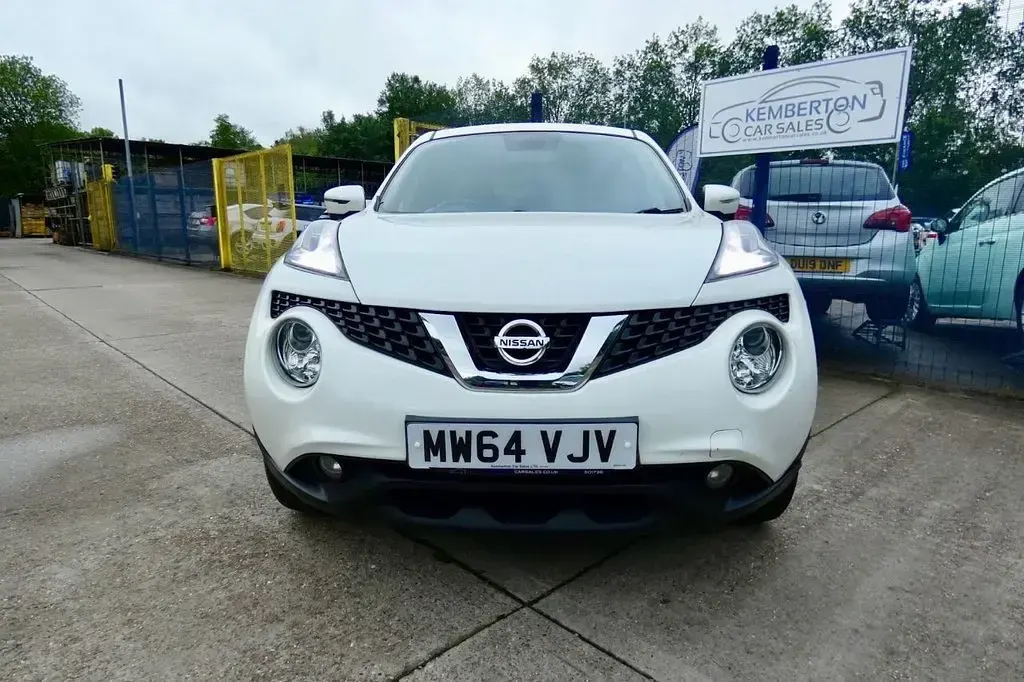 Used Nissan Juke S 110 HP (80 kW) 2014 White SUV