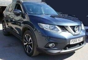 Haptic blue Used 2016 Nissan X-Trail N-TEC SUV | £6,970 (Good price) - Image 1/4