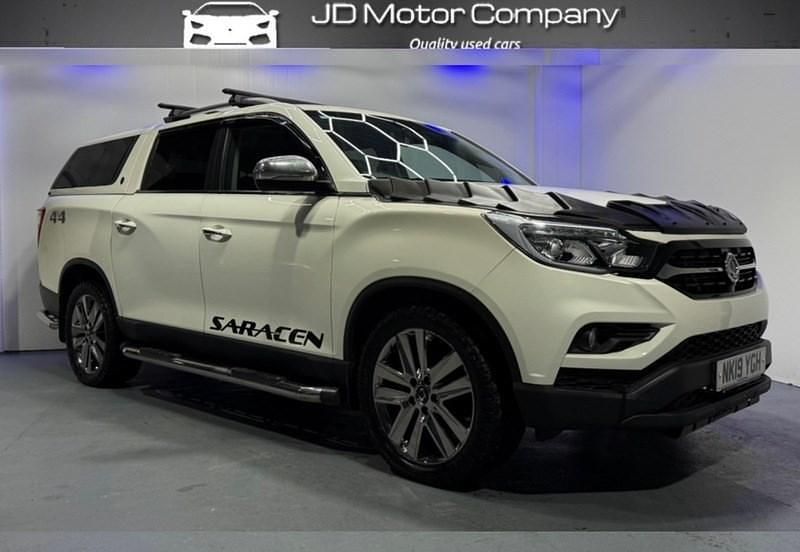 White Used 2019 Ssangyong Musso Pickup | £14,000 (A bit pricey) - Image 1/4