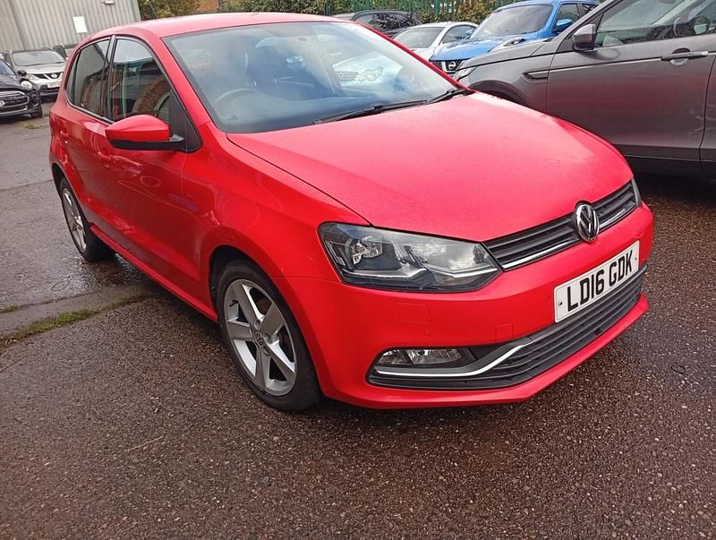 Red Used 2016 VW Polo SEL Hatchback | £1,750 - Image 1/4