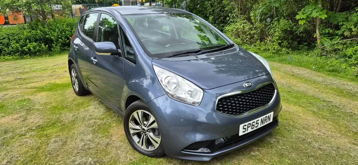 Used Kia Venga 2015 Blue Hatchback
