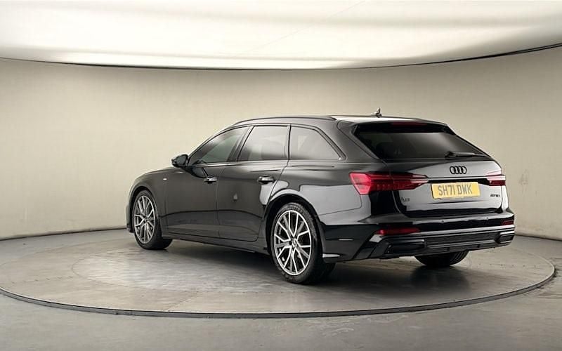 Used Audi A6 Black Edition 204 HP (150 kW) 2021 Myth black metallic/myth black metallic Estate