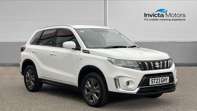 White Used 2023 Suzuki Vitara SZ-T SUV | £13,800 (Fair price) - Image 1/4