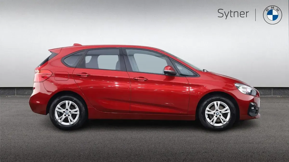 Used BMW 218 Active Tourer Performance 138 HP (101 kW) 2018 Red MPV