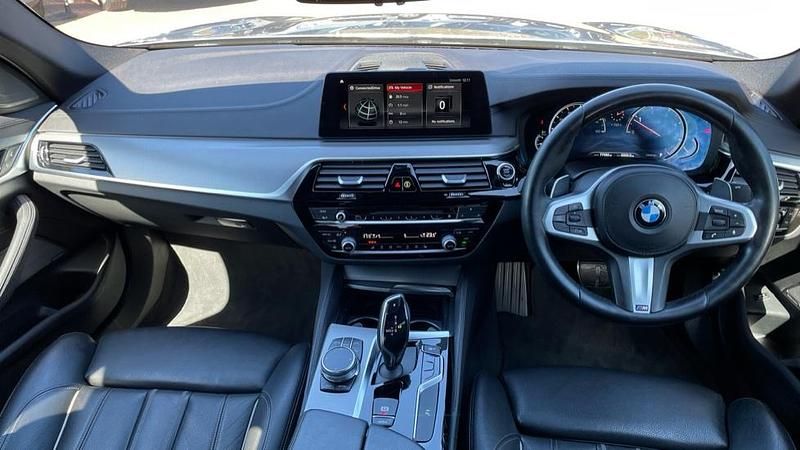 Used BMW 520 M Sport 190 HP (139 kW) 2018 Blue Sedan