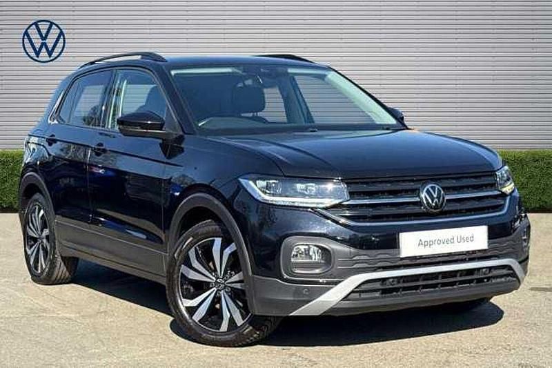 Used VW T-Cross Black Edition 110 HP (80 kW) 2022 Black SUV