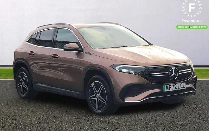 Gold Used 2022 Mercedes EQA250+ AMG line SUV | £23,999 (Fair price) - Image 1/3