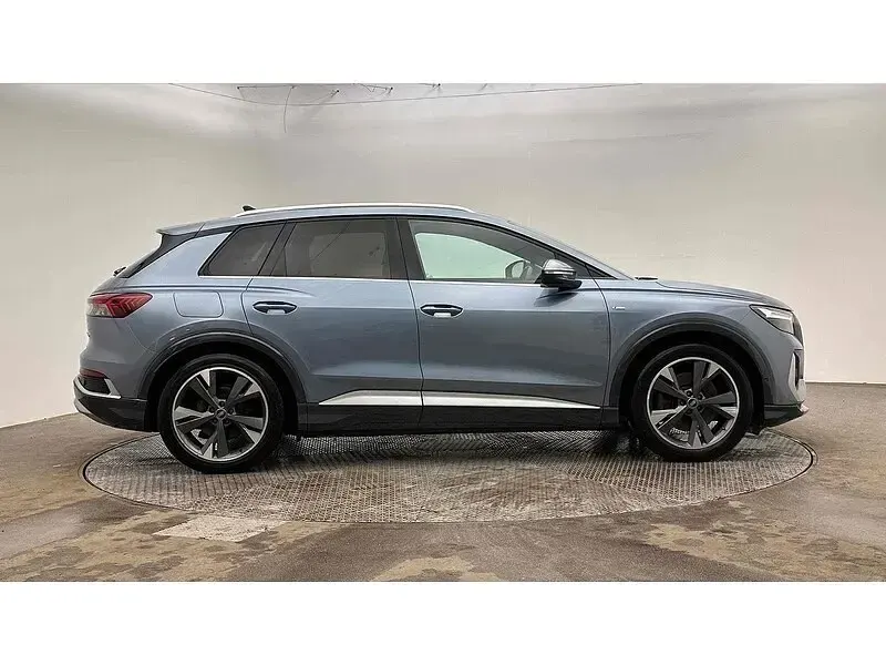 Used Audi Q4 e-tron S-Line 150 kW (204 HP) 2023 Blue SUV