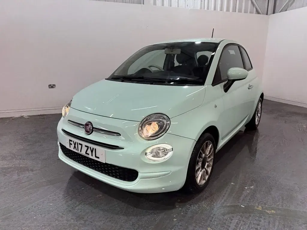 Used Fiat 500 Pop Star 69 HP (50 kW) 2017 Green Hatchback