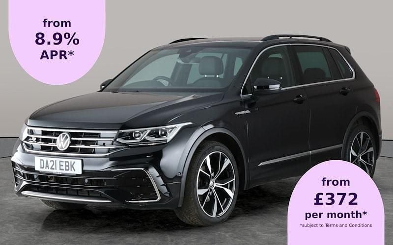 Used 2023 VW Tiguan R-line SUV | £24,550 (Good price) - Image 1/2