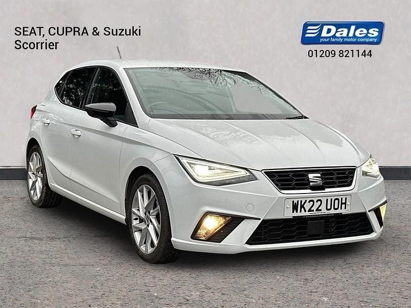 Used Seat Ibiza FR 2022 White Hatchback
