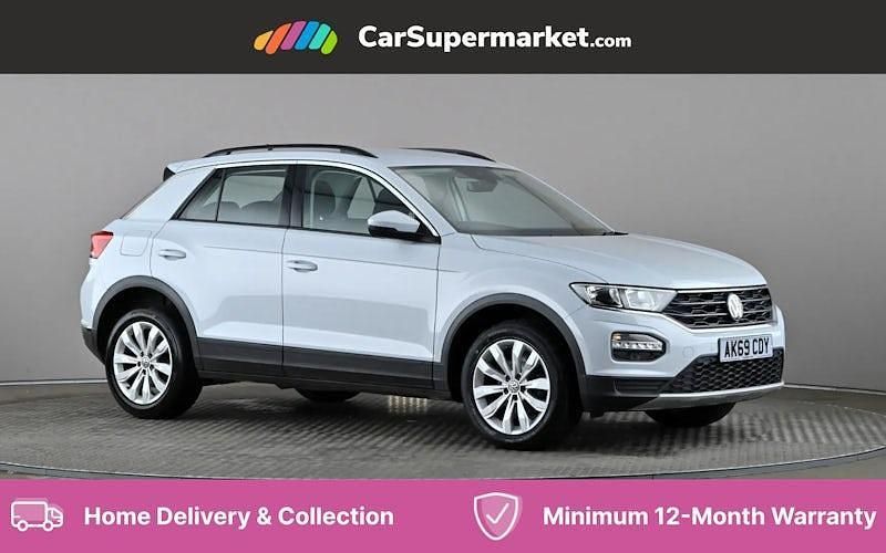 Used 2021 VW T-Roc SE SUV | £14,697 (Fair price) - Image 1/4
