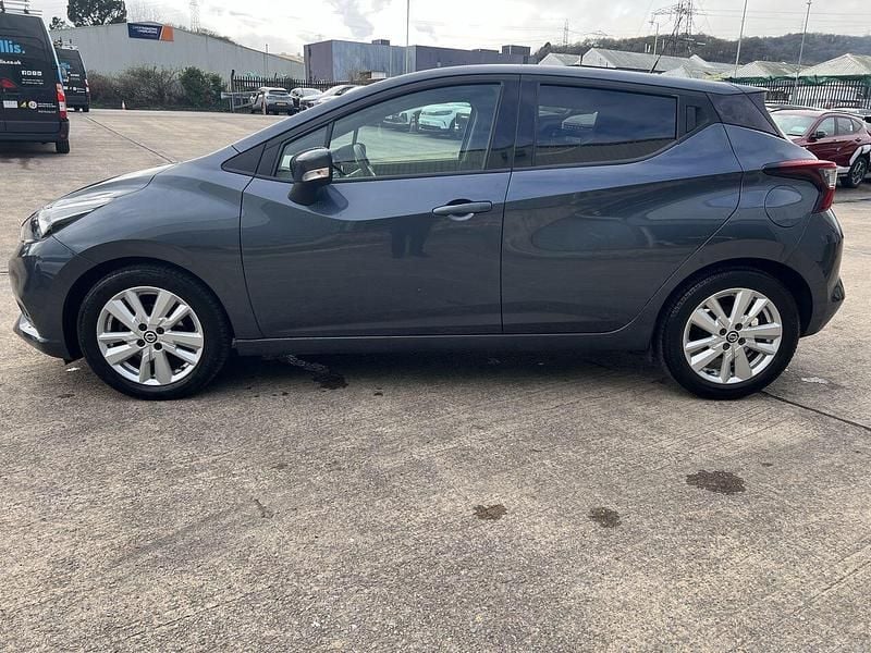 Used Nissan Micra Acenta 99 HP (72 kW) 2020 Grey Hatchback
