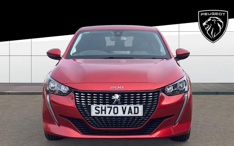 Used Peugeot 208 Allure 102 HP (75 kW) 2020 Red Hatchback