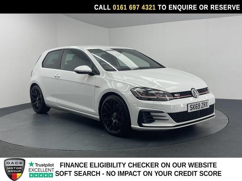 Used VW Golf VII GTI 245 HP (180 kW) 2019 White Hatchback