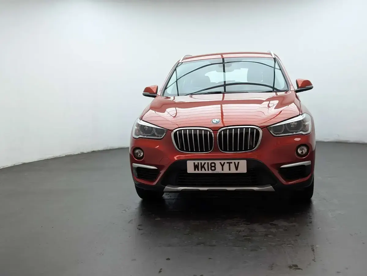 Used BMW X1 xLine 192 HP (141 kW) 2018 Orange SUV