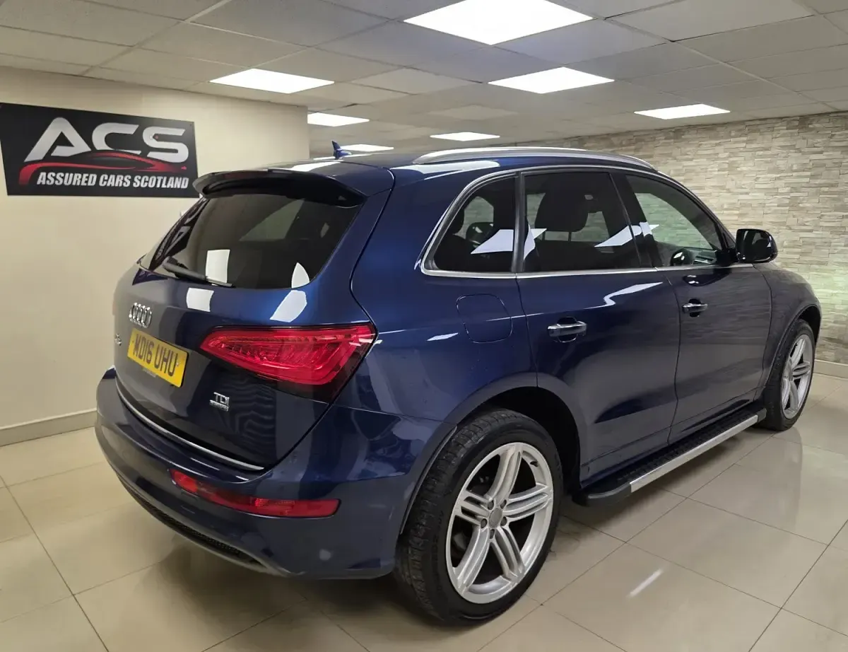 Used Audi Q5 S-line plus 150 HP (110 kW) 2016 Blue SUV