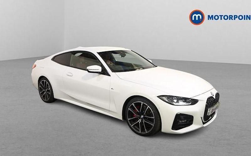 Used BMW 420 M Sport 190 HP (139 kW) 2022 White Coupe