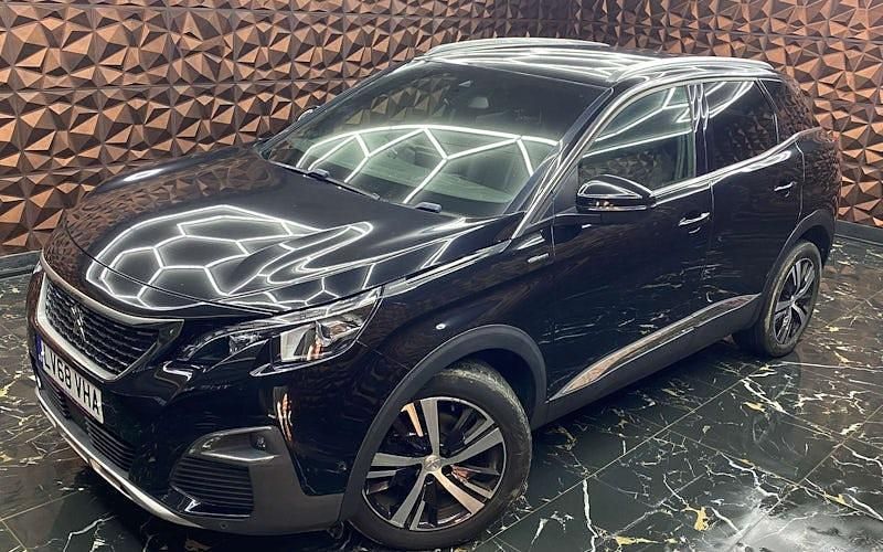 Used Peugeot 3008 GT-line 131 HP (96 kW) 2019 Black SUV