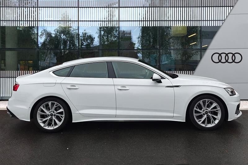 Used Audi A5 Sportback Sport 2023 White Hatchback